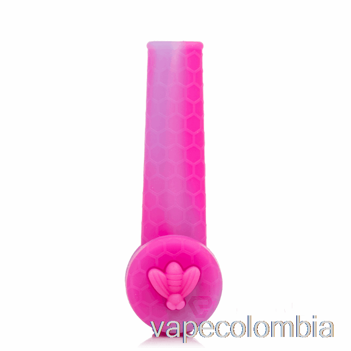 Vape Desechable Stratus Trio Pipa De Silicona Chicle (magenta / Morado)